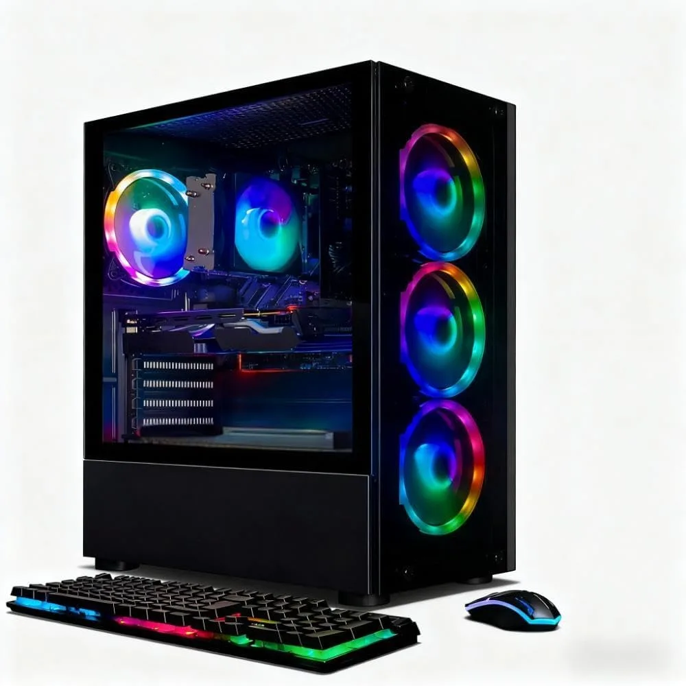 STGAubron - Computadora de computadora para juegos, GeForce RTX 2060 6G, AMD Ryzen 5…