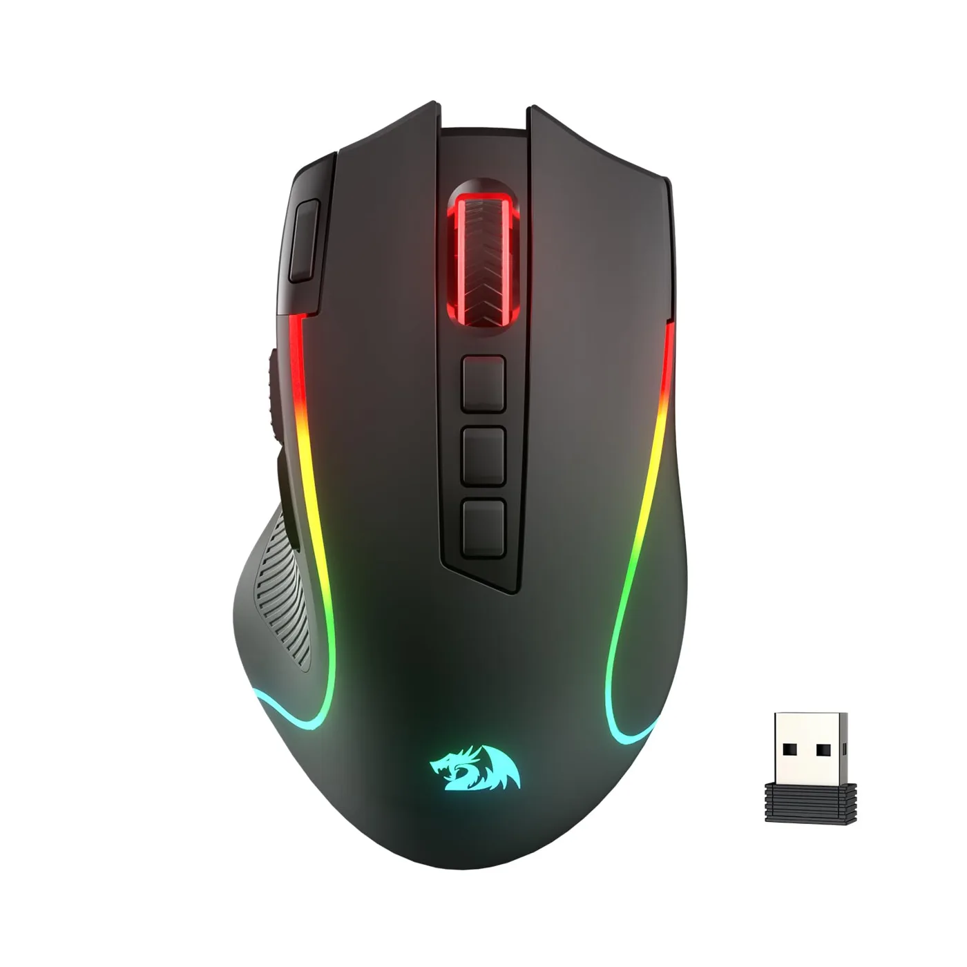 Redragon M612 Pro Ratón Gaming 3 Modos RGB 8000 dpi